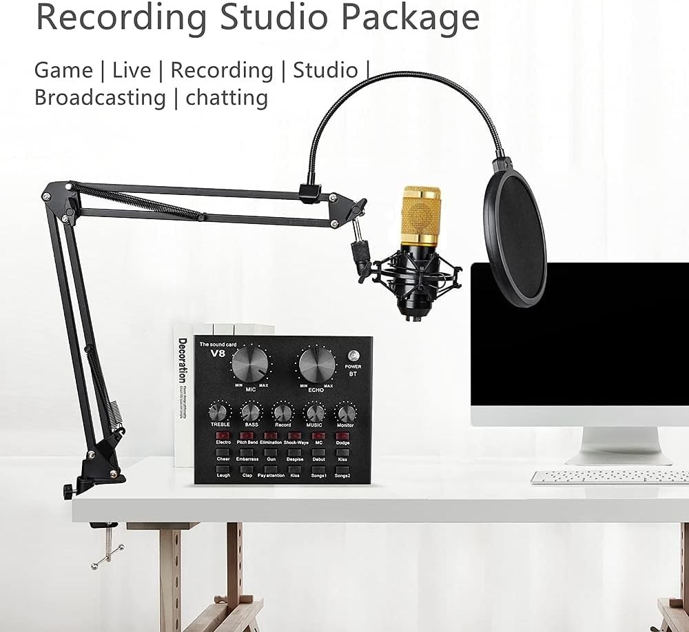 Complete Podcast Equipment Set - Versatile Streaming Tool for YouTube & TikTok