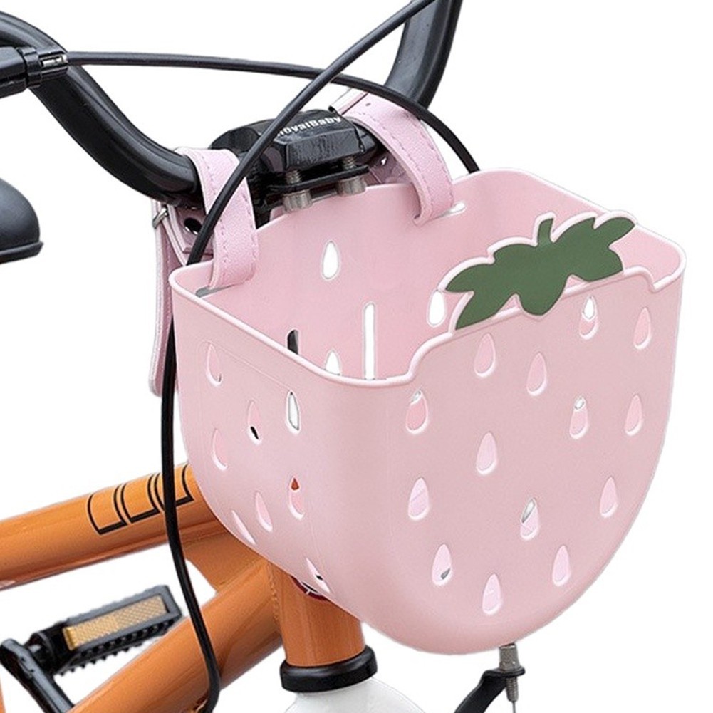 Childrens Bike Basket 19.5 x 18 x 14 cm for Front Handlebar Installation