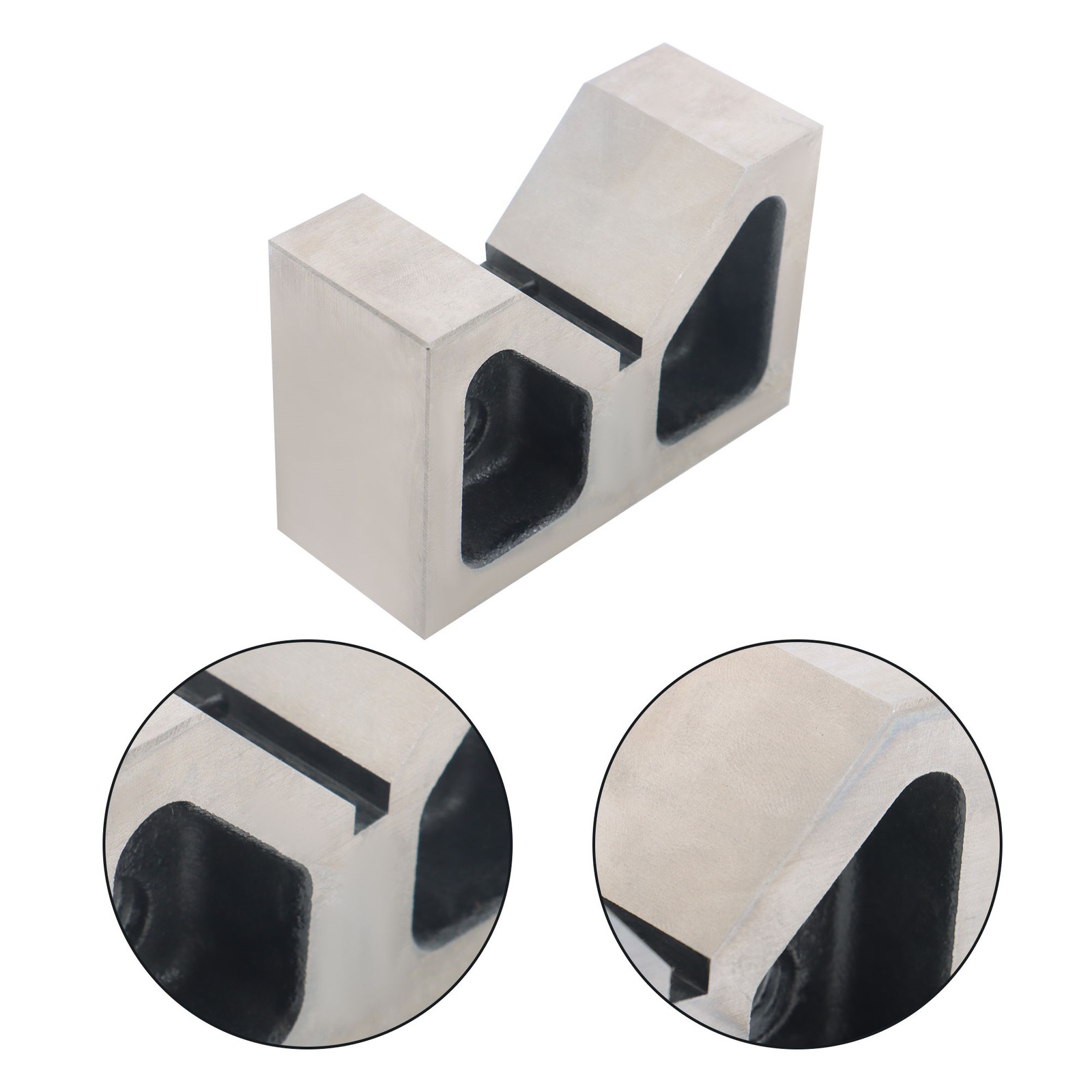 Cast Iron Pair Of 4inches x1-5/8inches x2-5/8inches 90° V-Blocks V-Block Ground