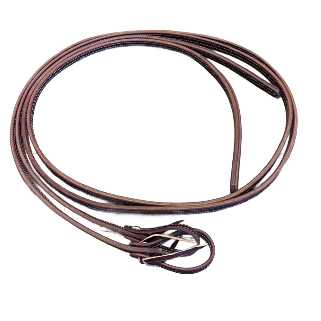 Amish-Made Double-Thick Split Reins – Double Stitched for Strength