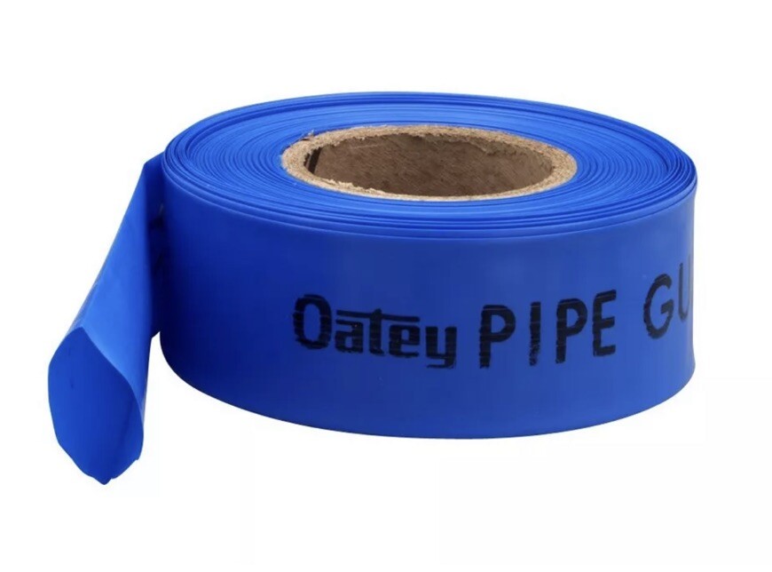 Oatey 38707 Pipe Guard Tape 4 Mil Sleeve Polyethylene Blue 200ft New Box