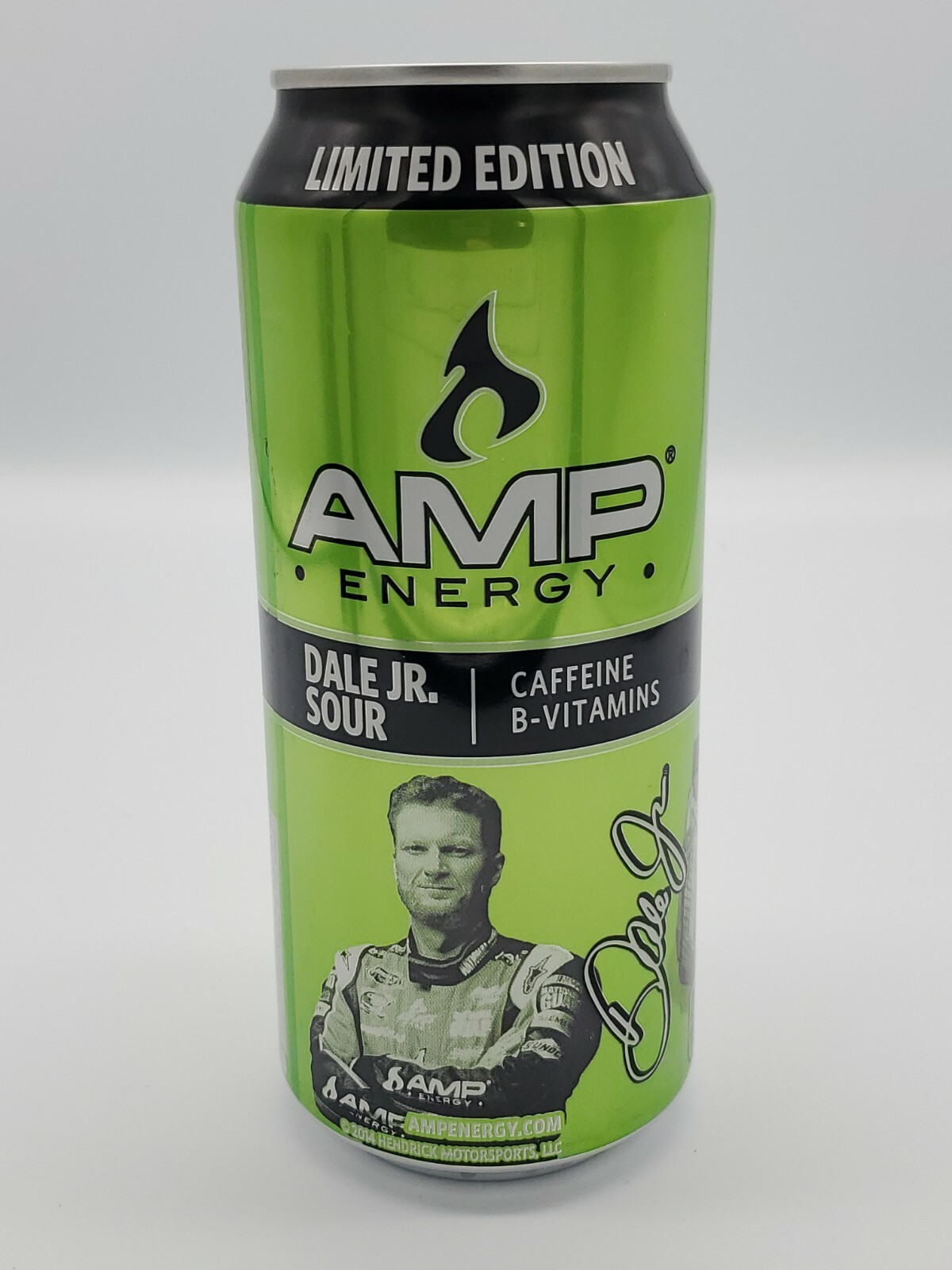 LIMITED EDITION AMP ENERGY DRINK DALE JR. SOUR MOUNTAIN DEW CAN PepsiCo NASCAR