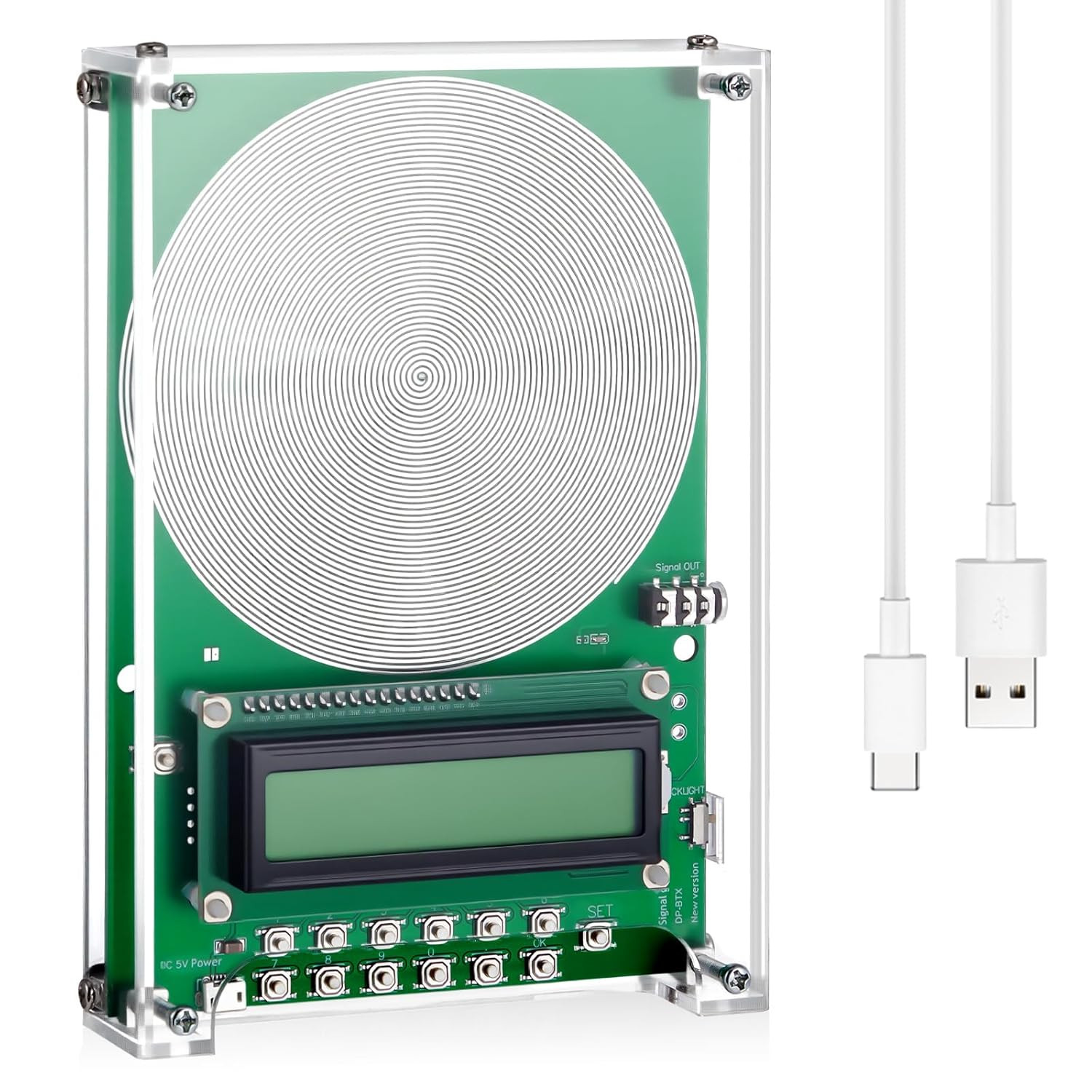 Adjustable Frequency Generator, Schumann Resonance Generator 0.1Hz-100Khz, Ultra