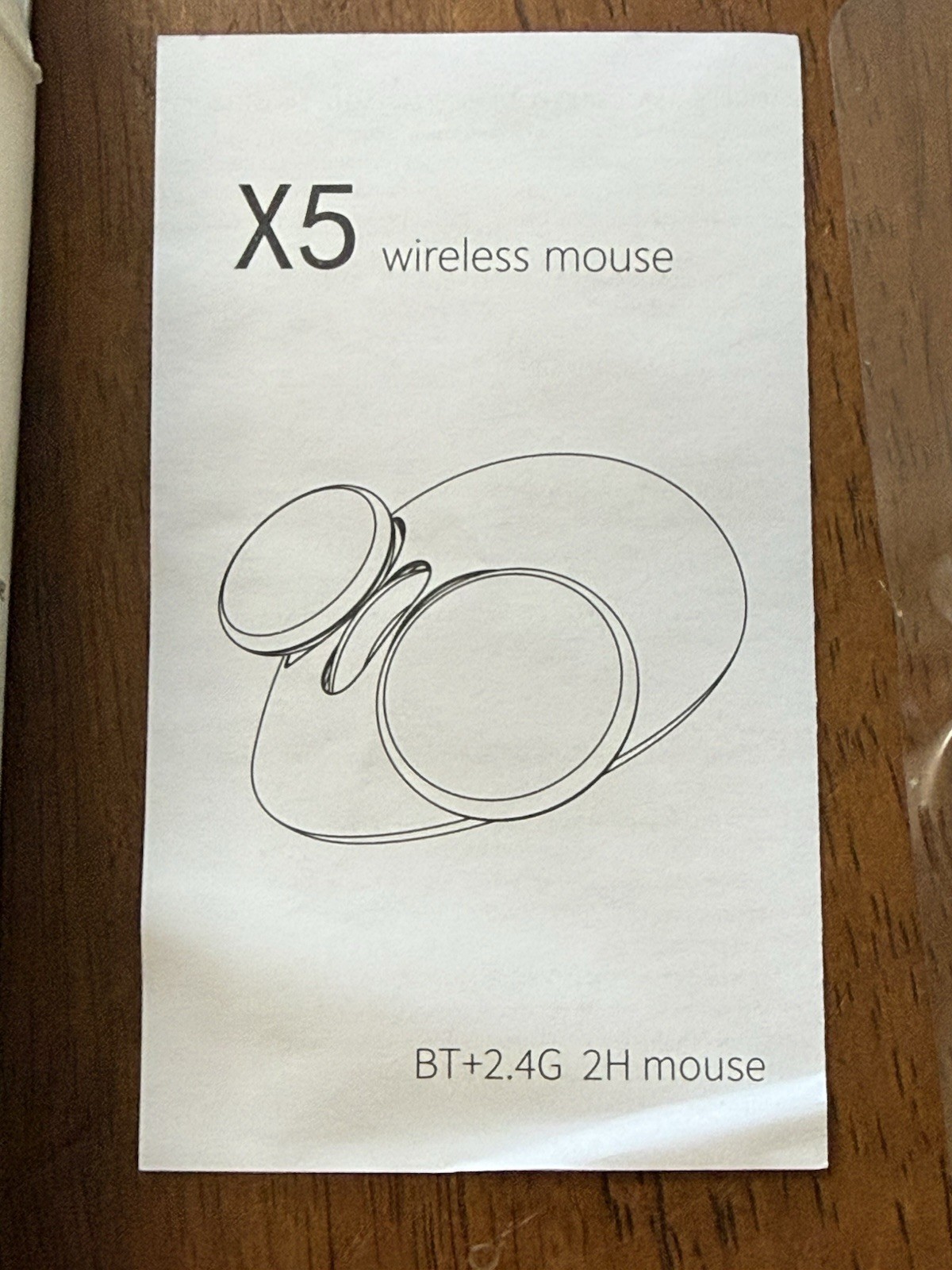 Neobella X5 Wireless BUFF Color Mice Shape BT+2.4G 2H Mouse