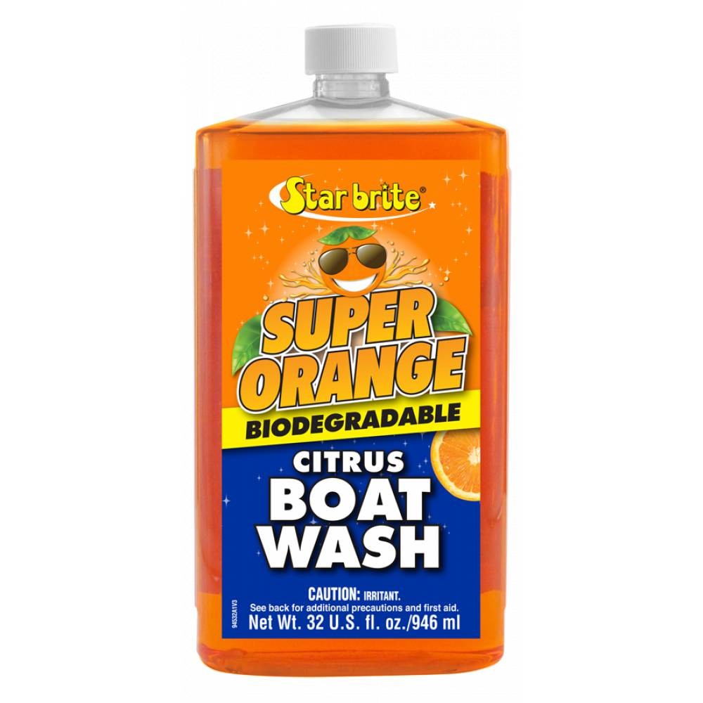 Star brite 094532 Super Orange Citrus Marine Boat Wash, 32 fl oz