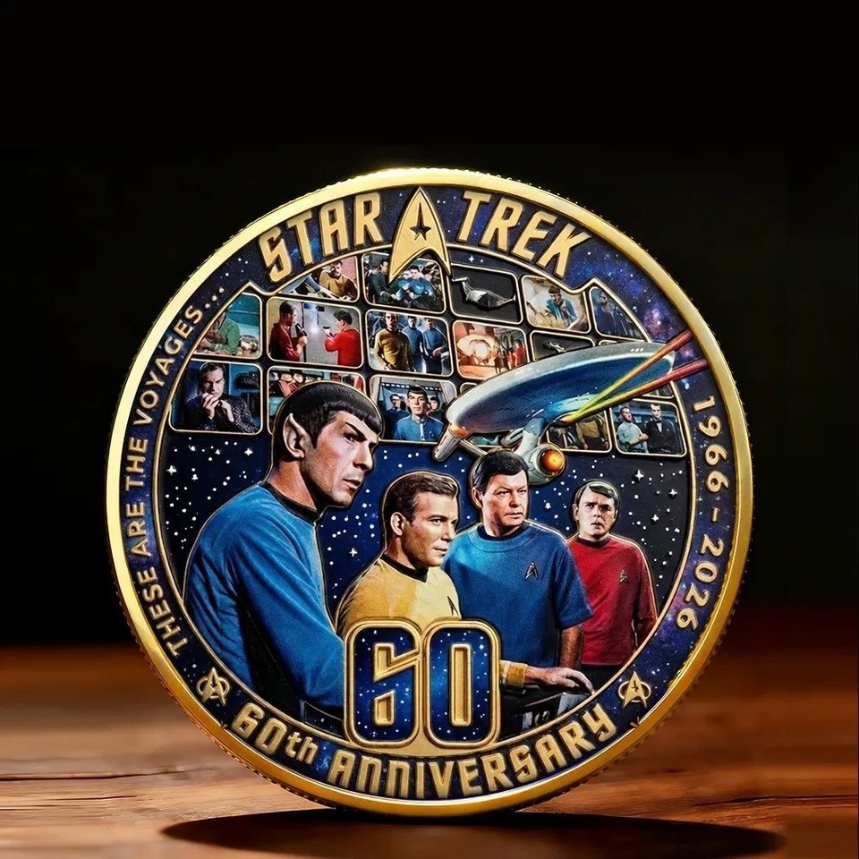 Star Trek 60Th Anniversary 2026 Commemorative  Coin EZS289