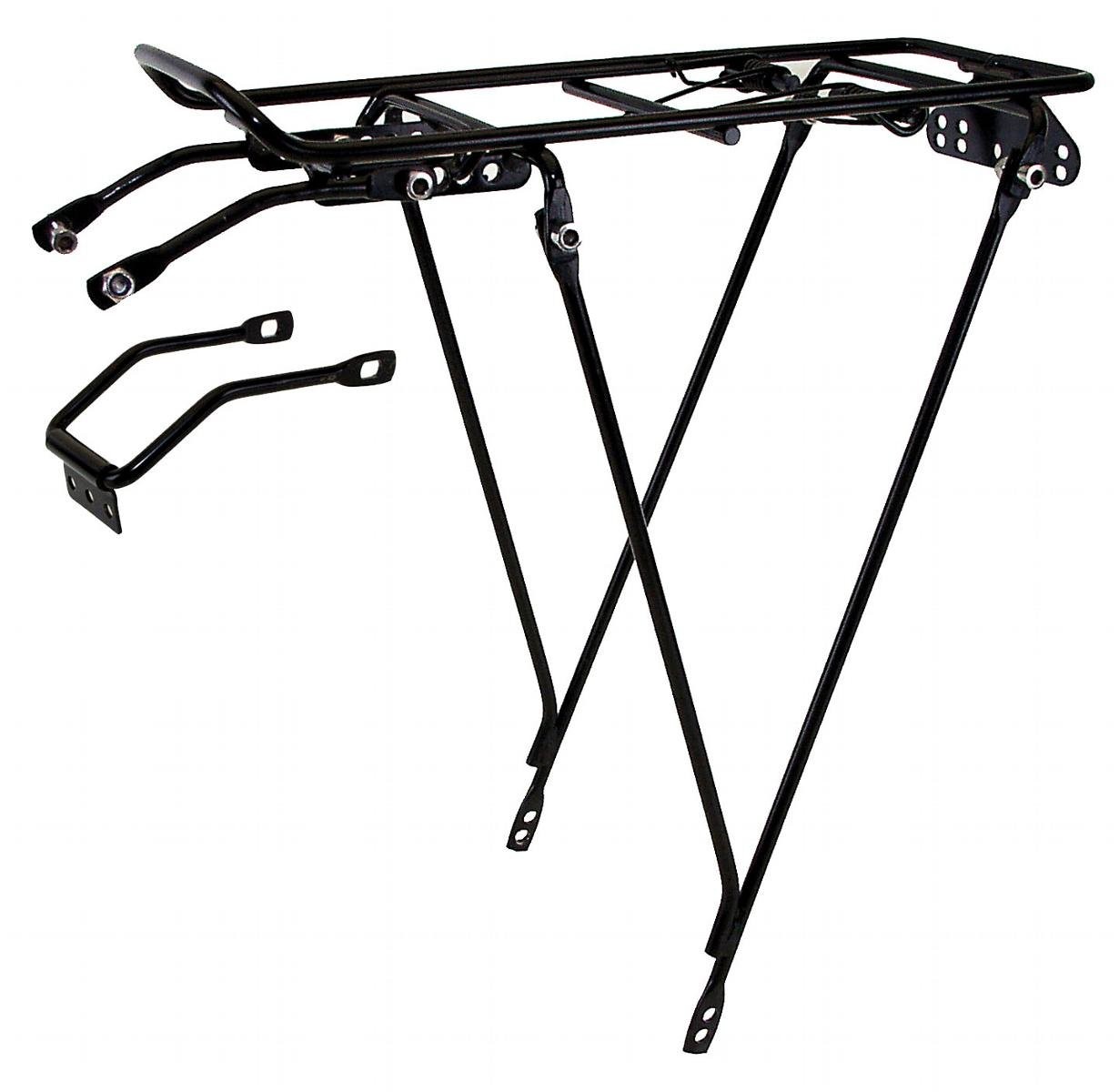 Ventura Economical Bolt-on Bicycle Carrier Rack, Adjustable Fit For 26
