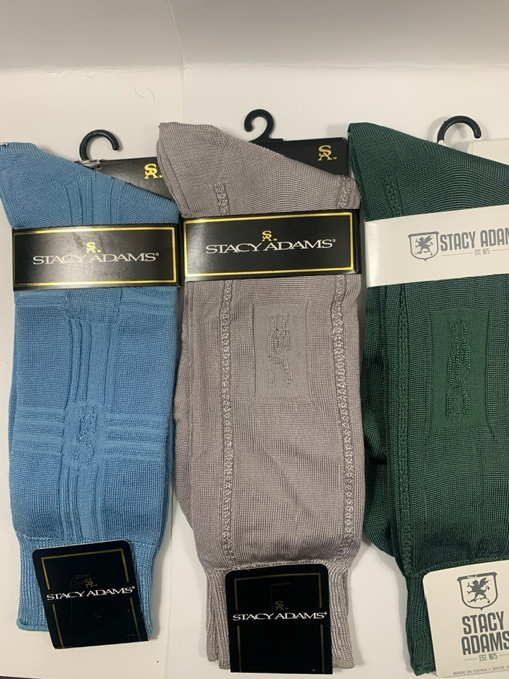 🔥🔥🔥 New Stacy Adams Silky Dress Socks + 🎁🎁 Free Gift - Free Dress Socks!
