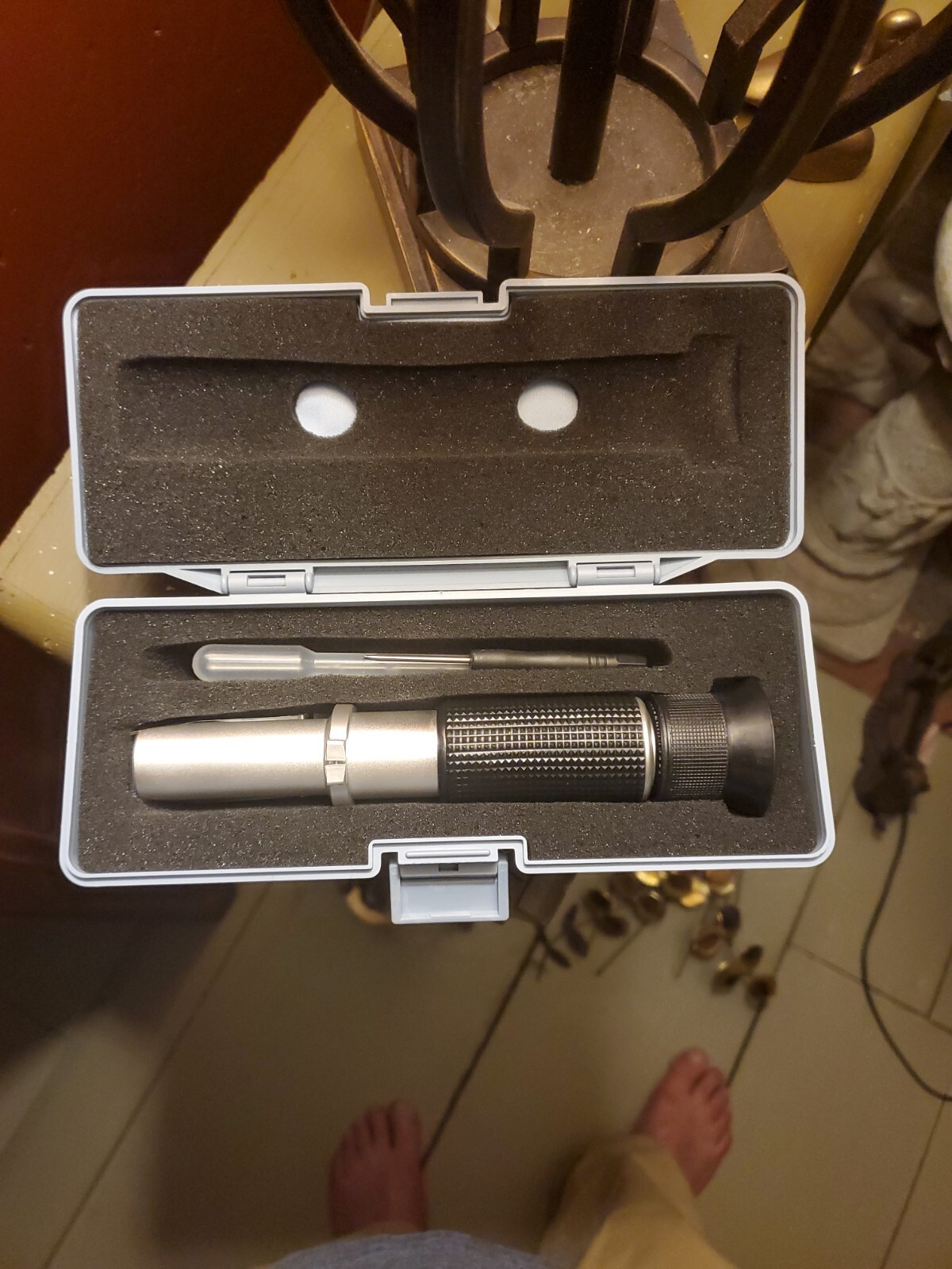 Optical Brix Refractometer for Home Brew specific gravity