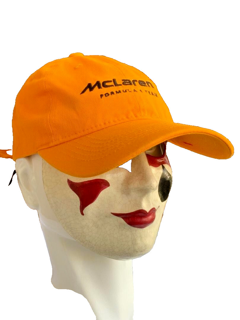 McLaren F1 Racing Team Papaya Unstructured Dad Cap.