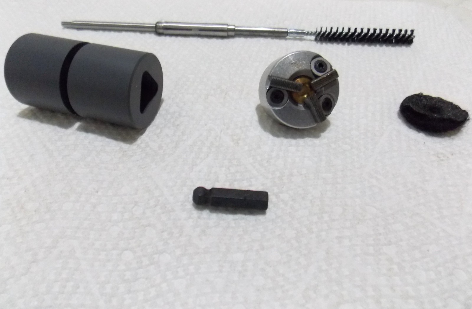 Manson .30 cal.11 degree muzzle crowning tool complete