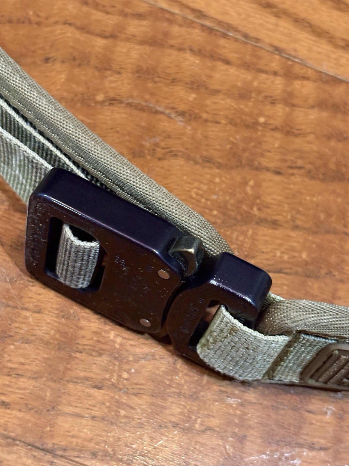 TUFF Ez-Feed Cobra Ranger Belt 1.5 Tactical Camo Size  L Adjustable Heavy Duty