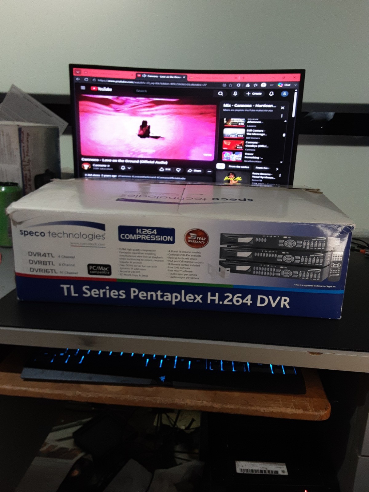 Speco Technologies TL Series Pentaplex H.264 DVR New