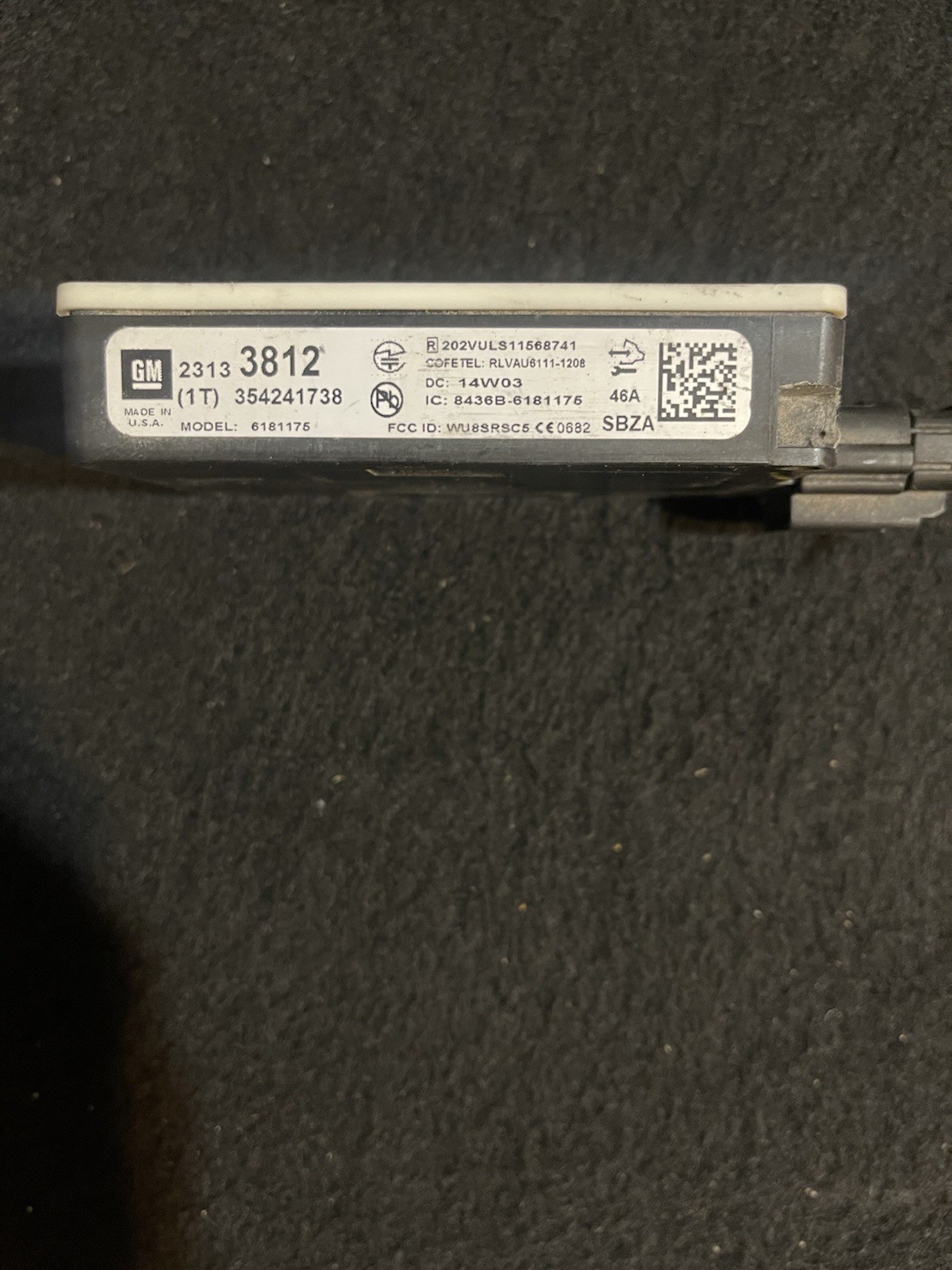 2013-2016 CADILLAC SRX/ XTS Blind Spot Radar Sensor Module 23133812 OEM