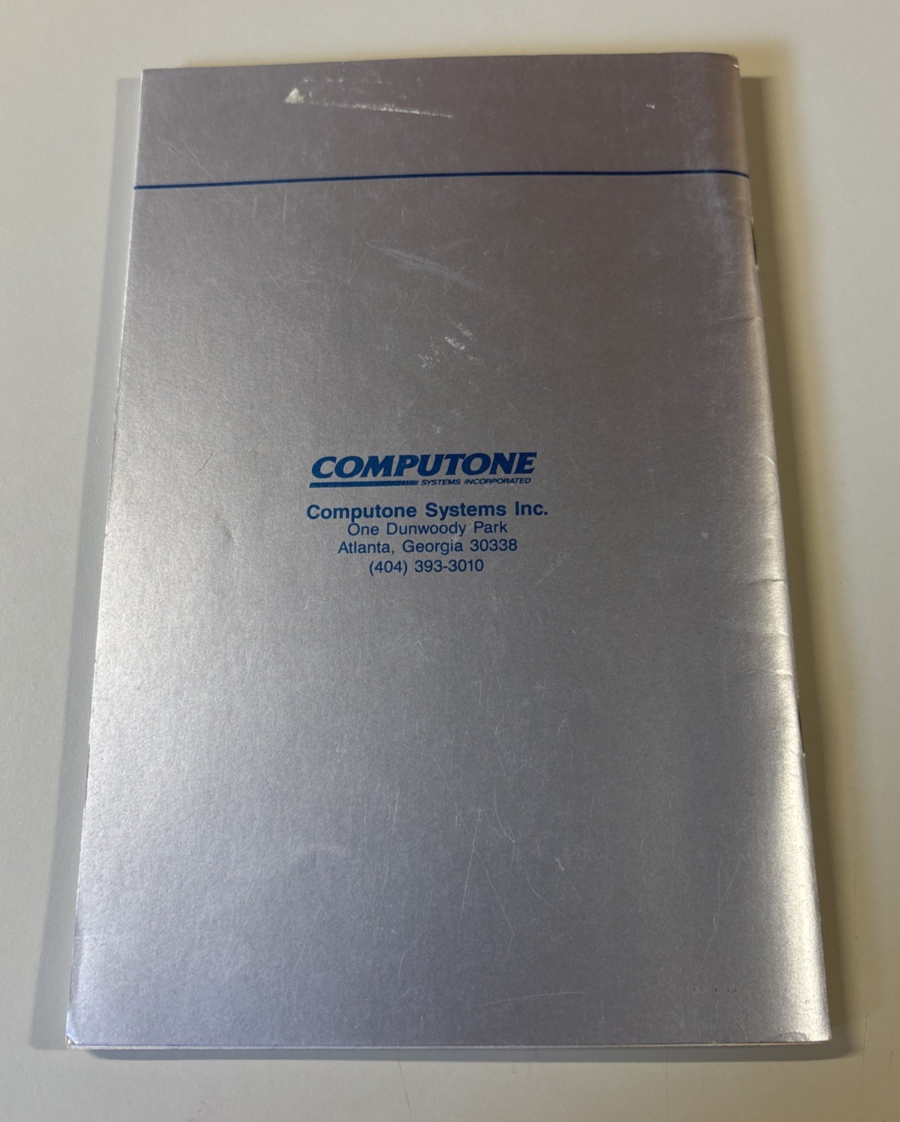 Vintage 1984 COMPUTONE Systems Inc. Atvantage -X Installation Guide