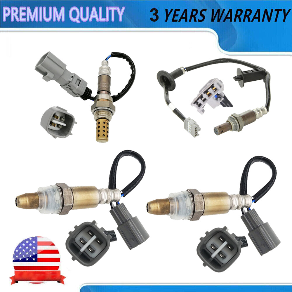 Set Of 4 Oxygen Sensors Up+Down For 2007 2008 2009 2010 Toyota Sienna 3.5L V6 US