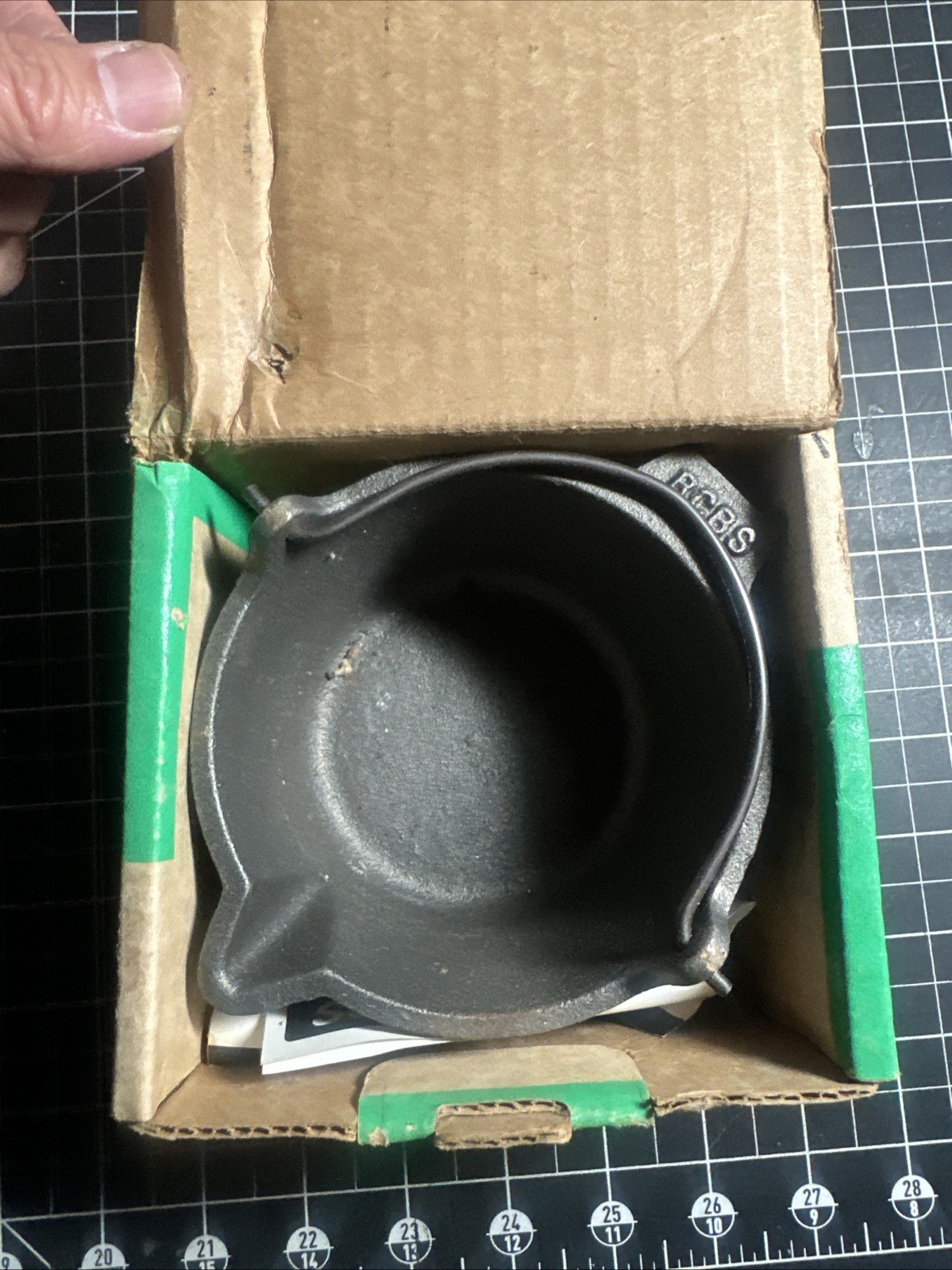 RCBS 80010 Lead Melting POD NOS 4”x4”x3” Outer Diameter