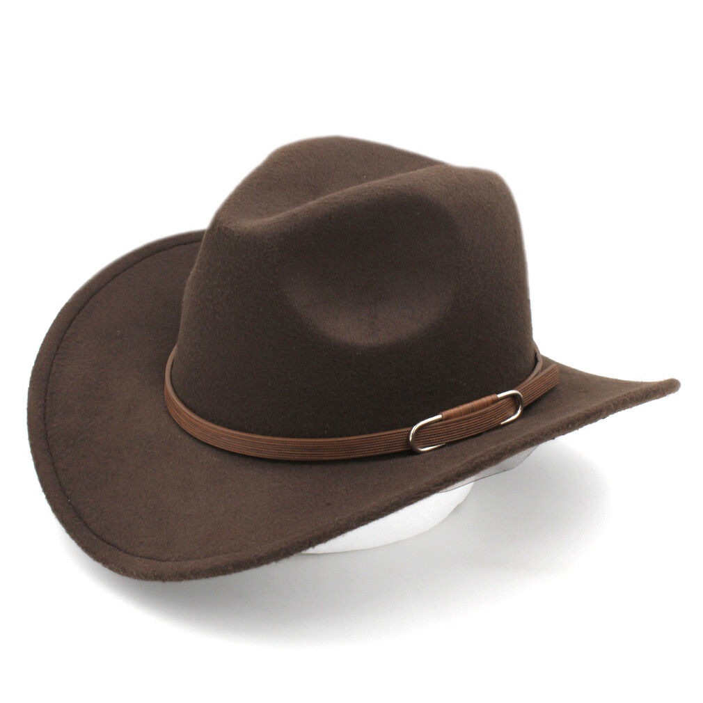 Cute Kids Junior Western Boys Cowboy Hat Equestrian Girls Cowgirl Cap 54cm
