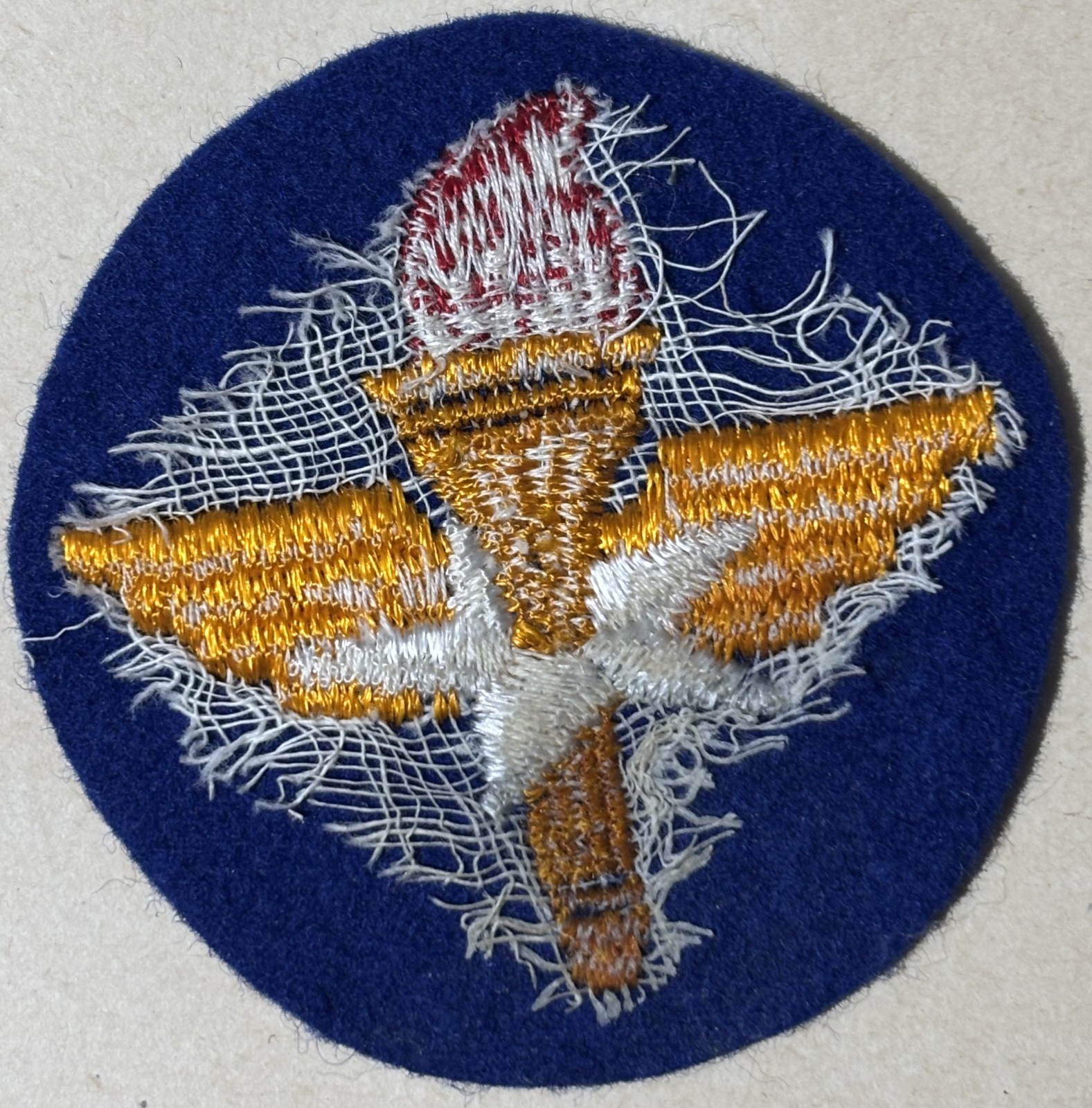 G W Lawrence Air Force Air Training Command Wool Patch Inv 33-7