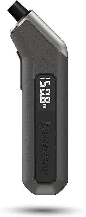 Digital Tire Pressure Gauge 3-200 PSI, Industrial Tire Gauge Color: Space Grey