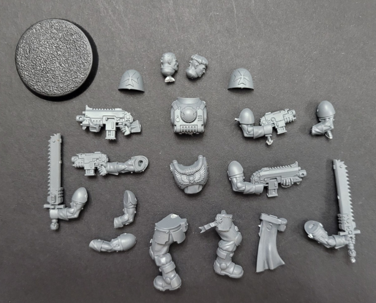 40k Neophytes #B Black Templars Crusader Squad Warhammer 40K Space Marines