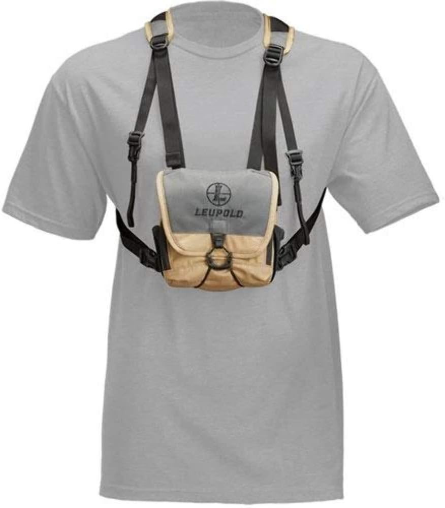 Leupold GO Afield Binocular Harness XF Depth = up to 8" / Width = 5.75", Gray