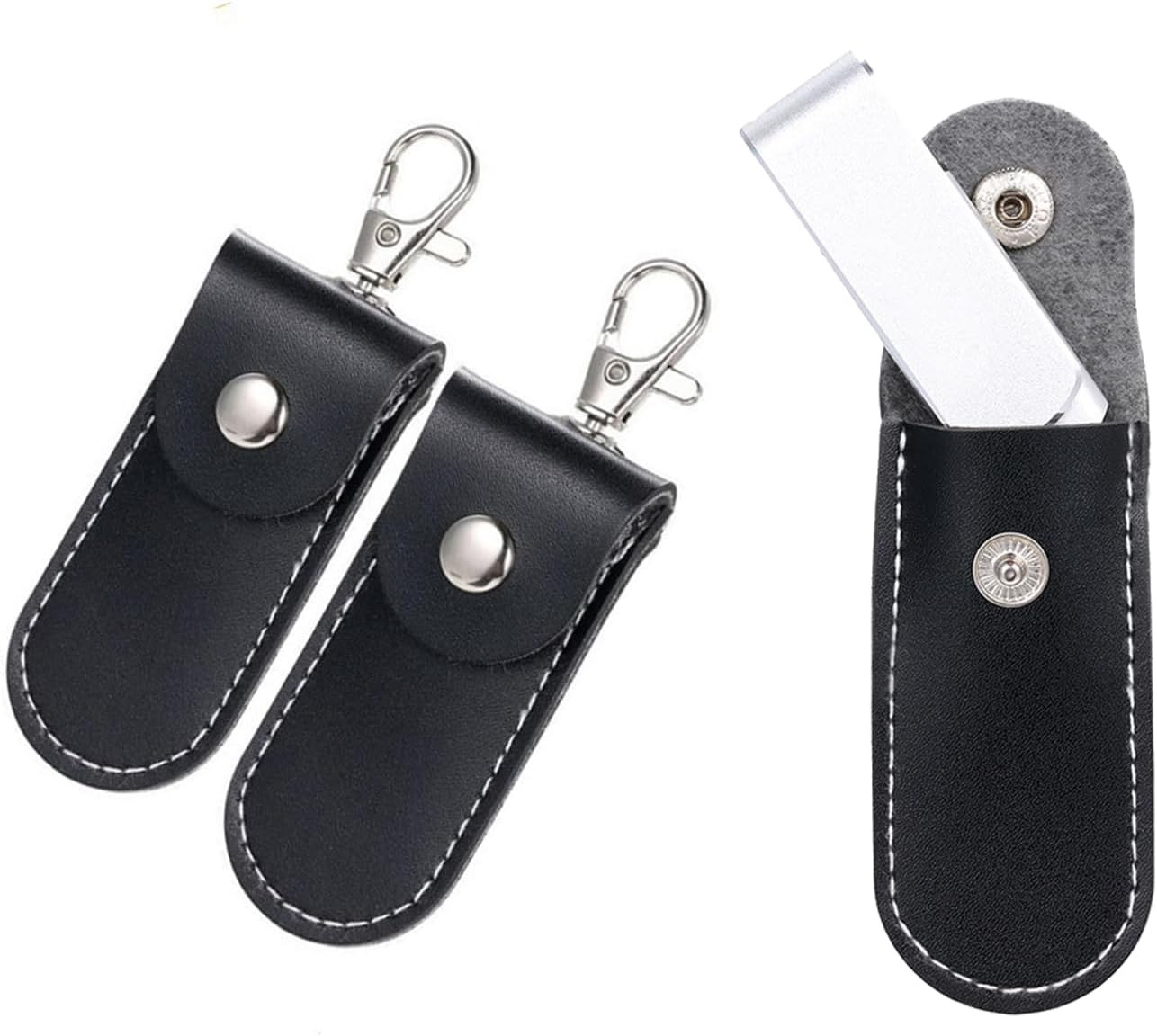3Pcs USB Stick Holder Memory Stick case Flash Drive Case USB Storage Case USB Fl
