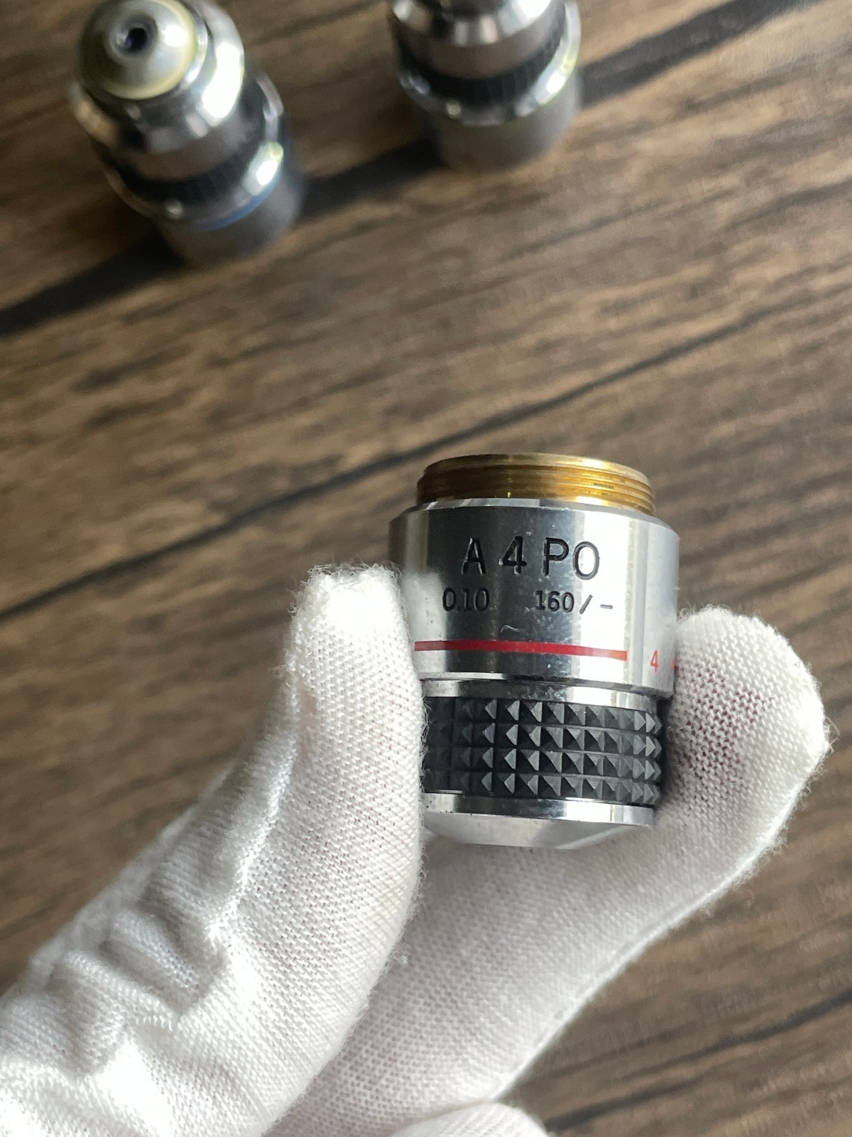 Olympus A4/20/40PO Microscope objective lens APO Finite distance