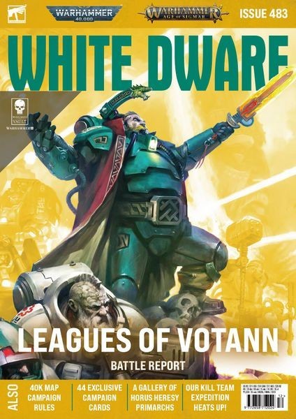 Games Workshop Warhammer White Dwarf Magazine Issue 483