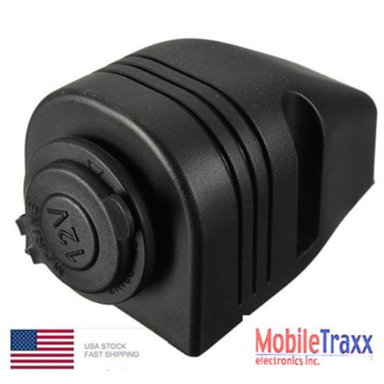 Marine 12/24V Waterproof Boat/Motorcycle/Car/RV Power Socket