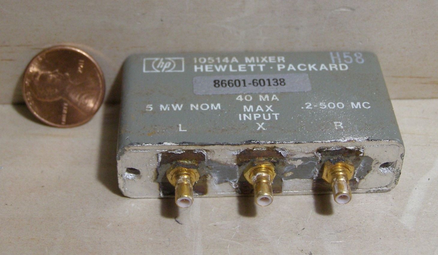 HP MIXER. MODEL:10514A. 40MA.