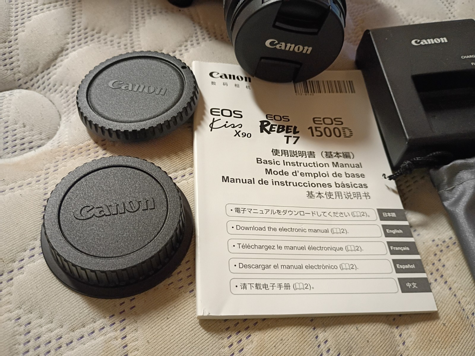 Canon Eos Rebel T7 Camera Kit