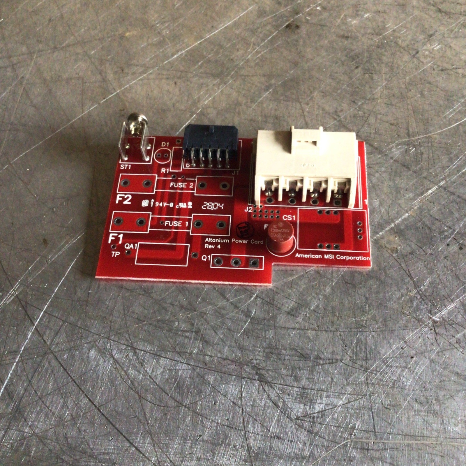American MSI Corporation Altanium Power Card Rev 4 94v-0
