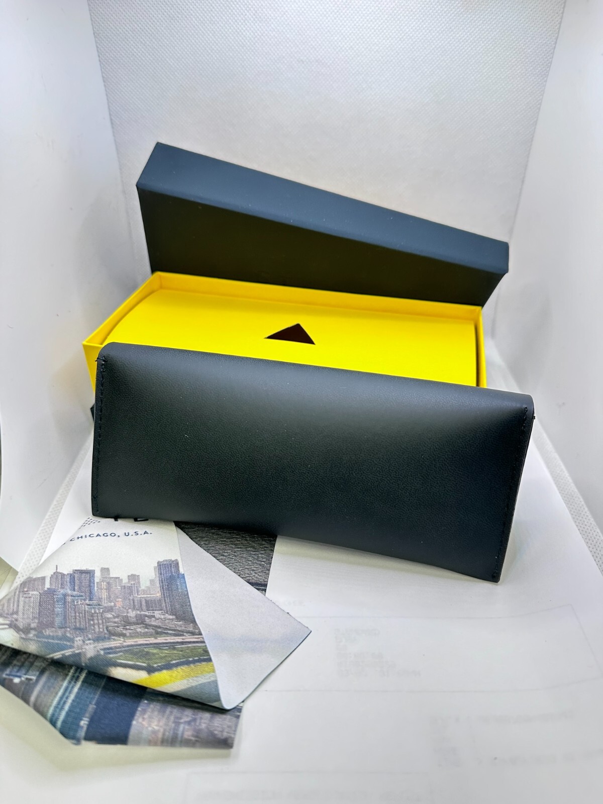 New State Optical Eyeglass Case Cloth & Presentation Box No frame