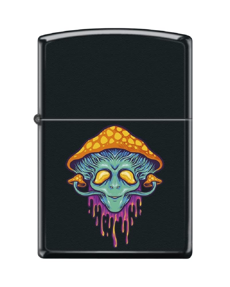 Zippo Lighter-Mushroom Trip Design Windproof Lighter (Mushroom #Z6013)