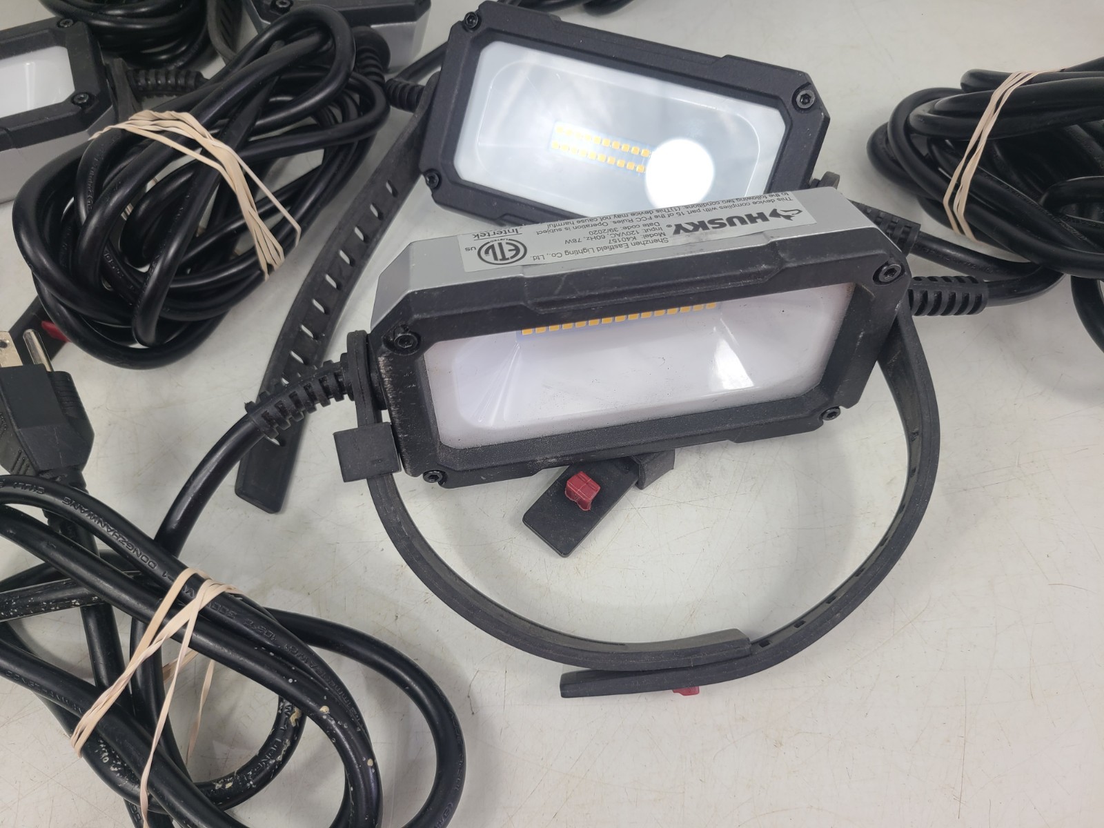 Husky 7500 Lumen LED Integrated 5 Light String Work Lights Model K40157 (TESTED)