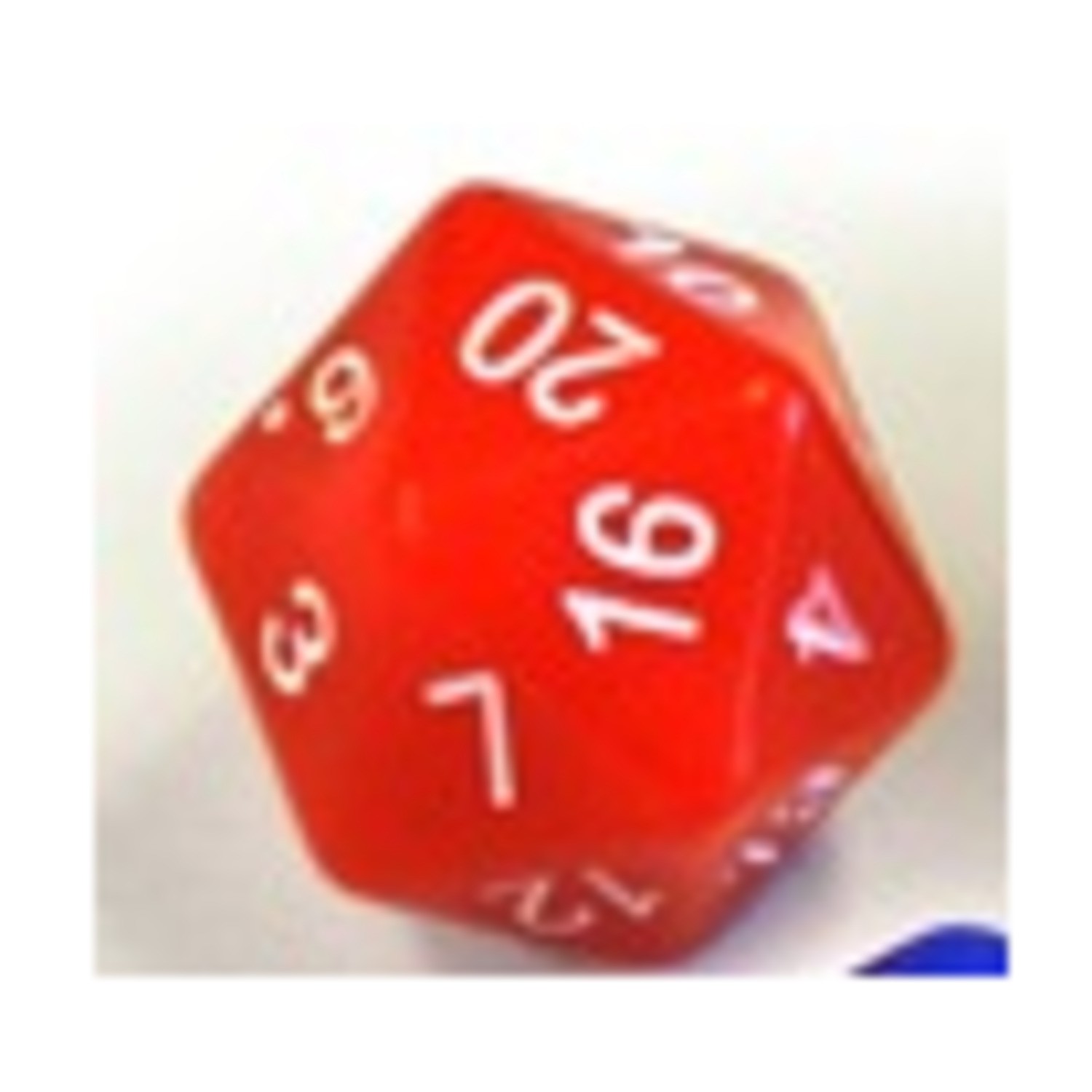 Dice Lab Dice Numerically Balanced d20 - Red New