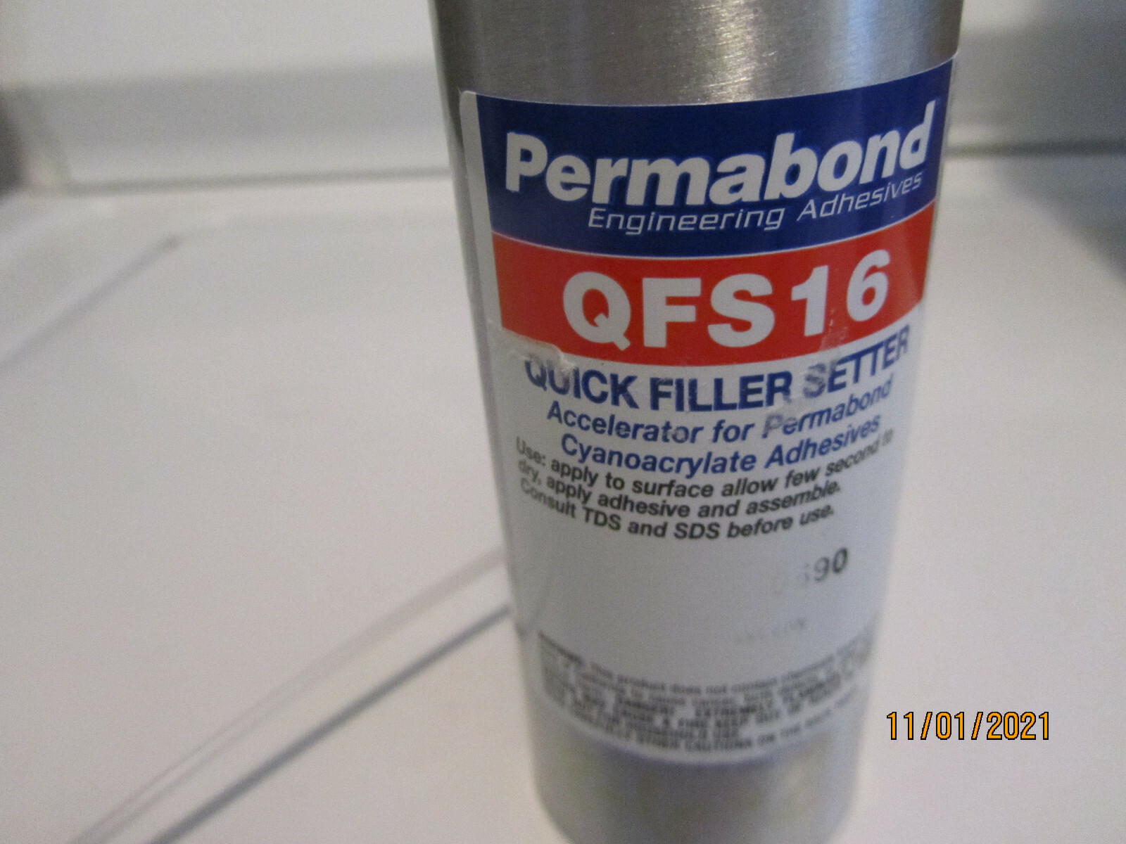 Permabond QFS16 Accelerator & Activator, Cyanoacrylates (CA), Instant Adhesive!
