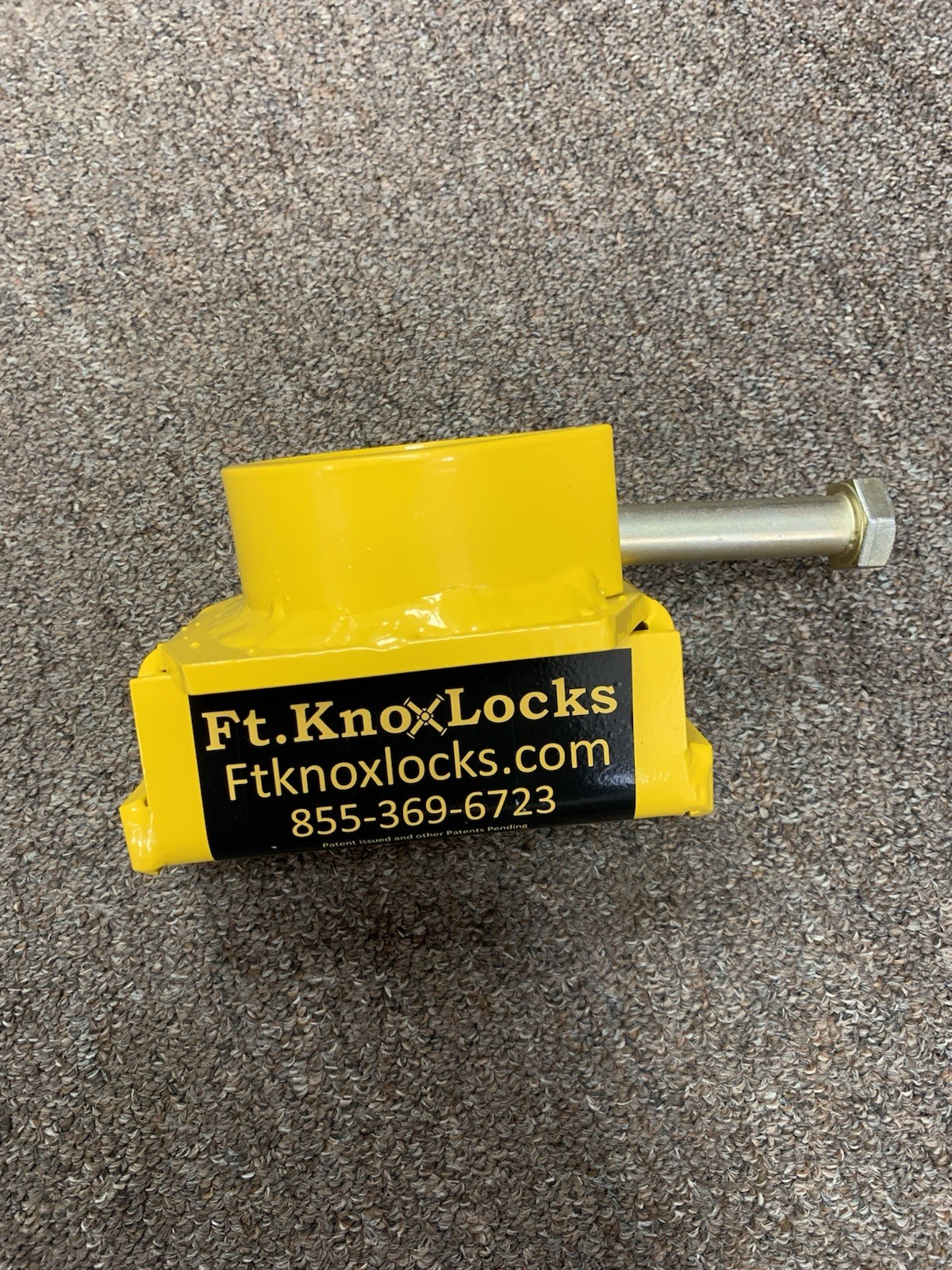 Ft. Knox Locks  Heavy Duty Security Coupler Hitch Trailer Lock  (No Lock)