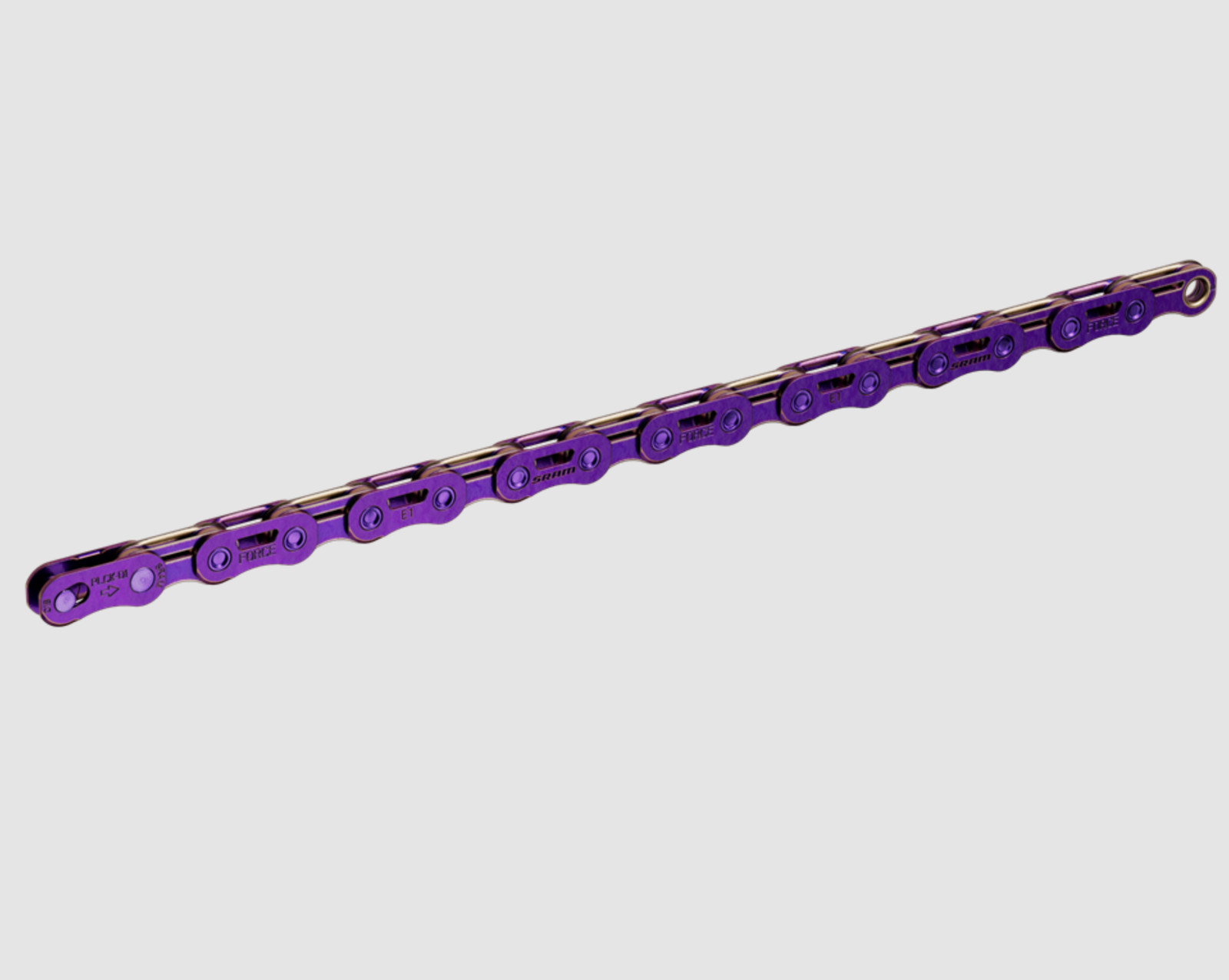 SRAM Force Flattop Chain - 12/13-Speed, 114 Links, PowerLock Connector, Purple,