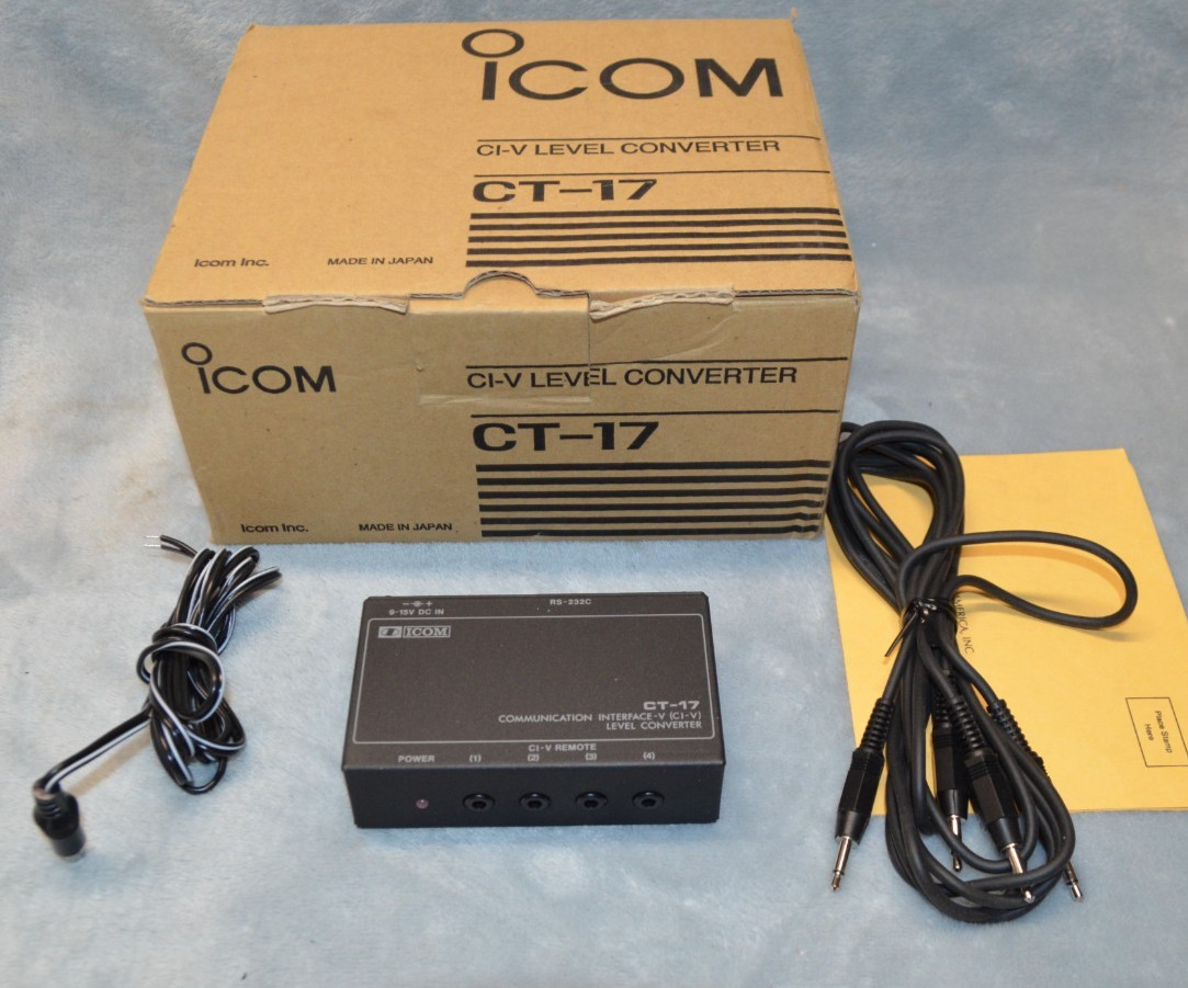 Icom CT-17 C-IV Level Converter With Cables