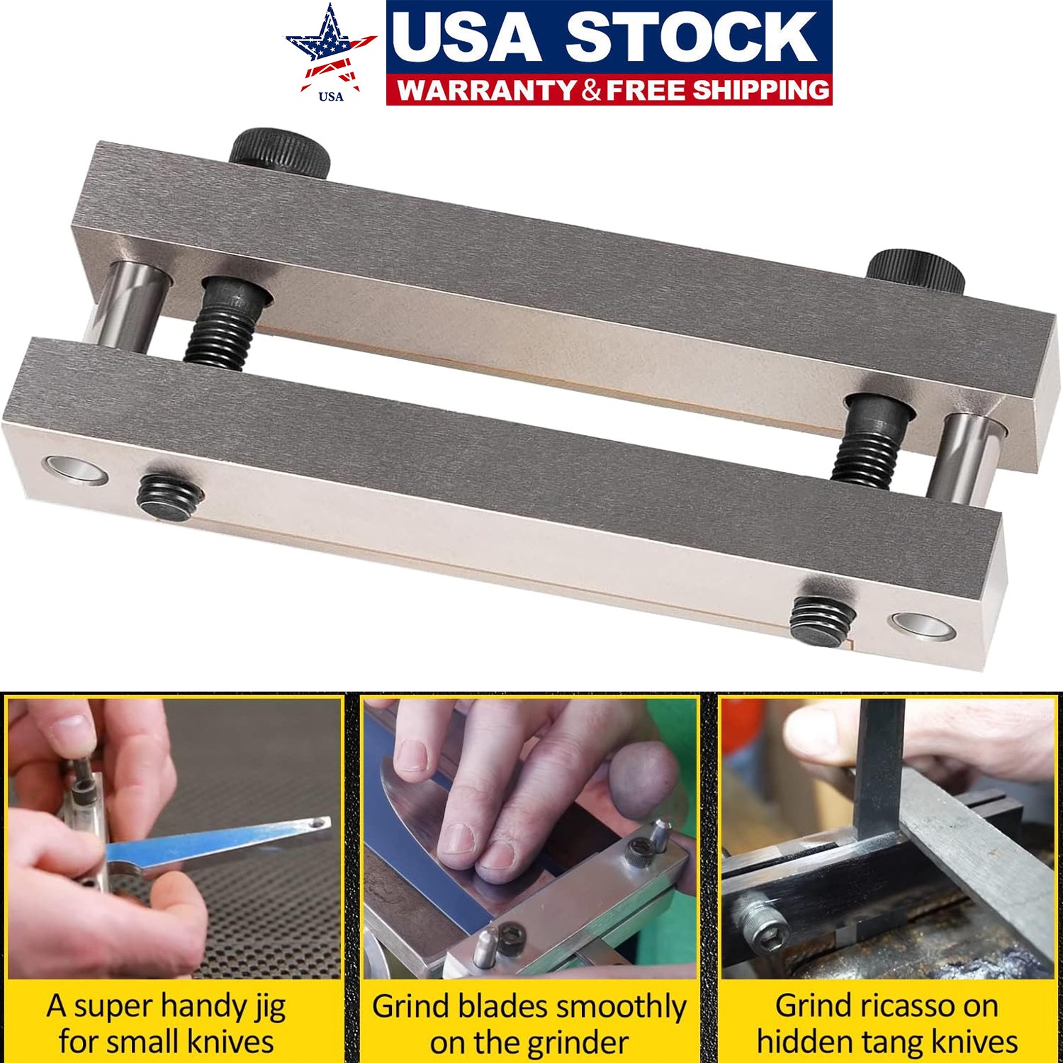 Hardened File Guide with Carbide Surface For Knife Making Tool Knife Makers