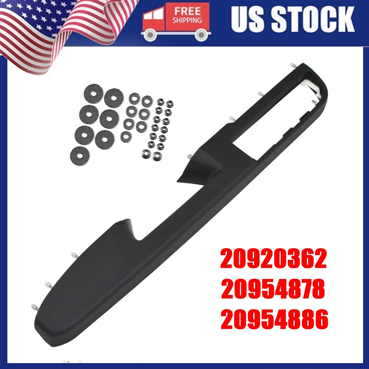Front Driver Side Door Armrest Black Replacement Repair For 2010-2014 Chevrolet