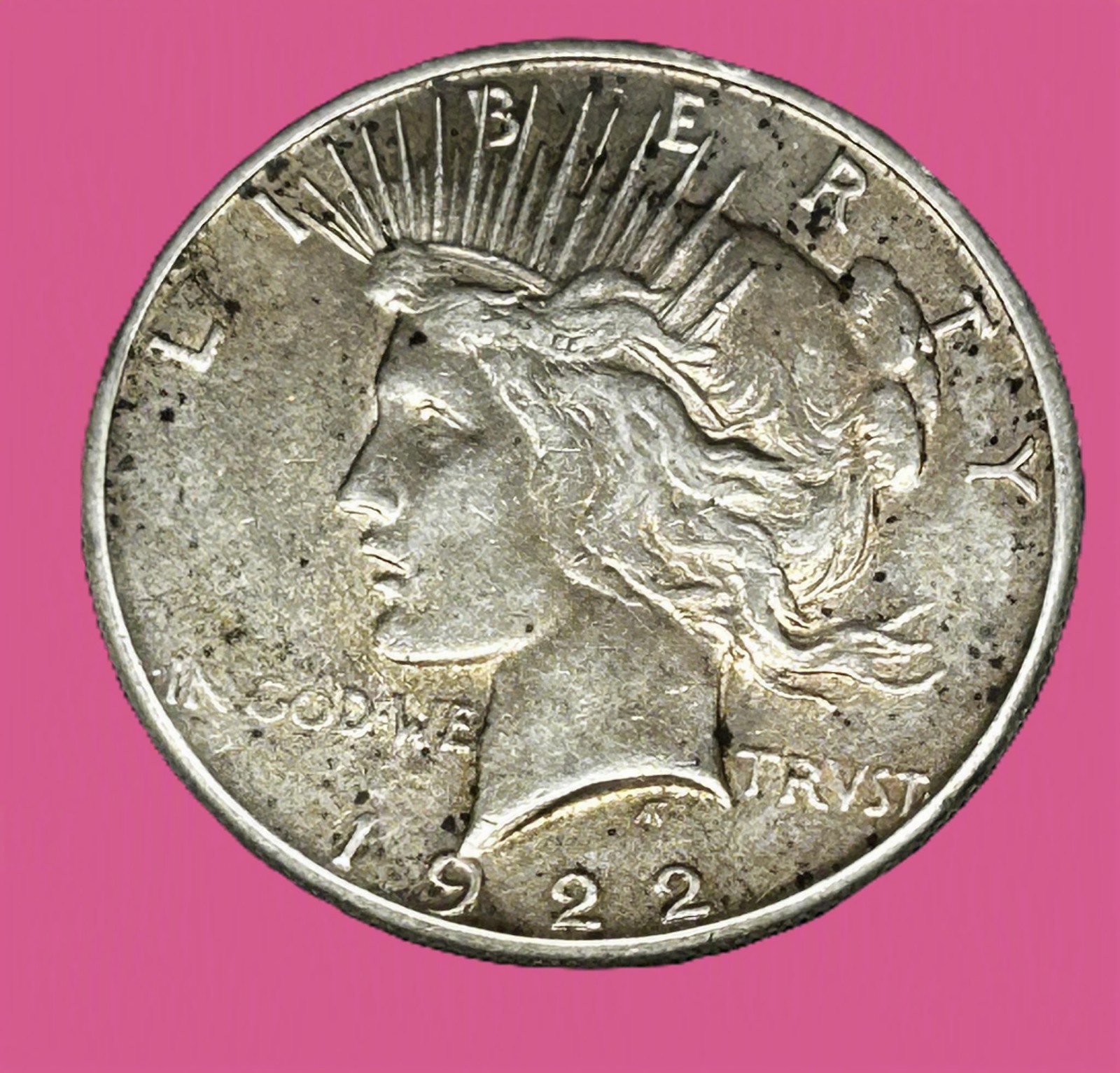 1922-S US Silver Peace Dollar $1 -