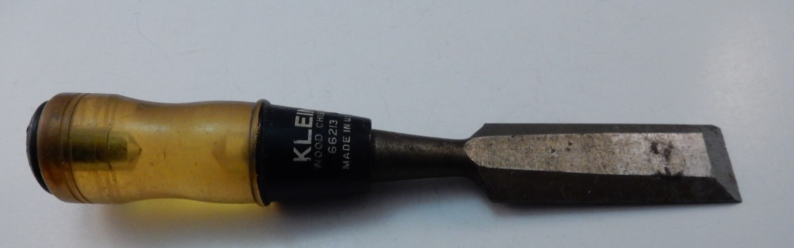 66213 KLEIN WOOD CHISEL 1" WIDE Vintage EUC Estate Find