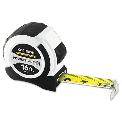 16' ABS POWERBLADE II WIDE BLADE TAPE MEASURE Komelon USA 52416 650056524168