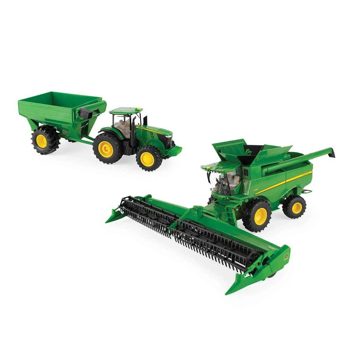 LP79390 - John Deere 1/32 Combine Harvesting Set