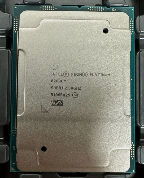 Intel Xeon Platinum 8269CY LGA3647 CPU Processor 26 Cores 52 Threads 2.5GHz