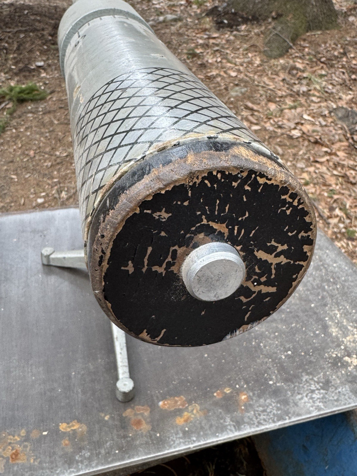 c. 1960s Welch Demonstration Micrometer. 33” Long, 17” Tall. 9” Deep.