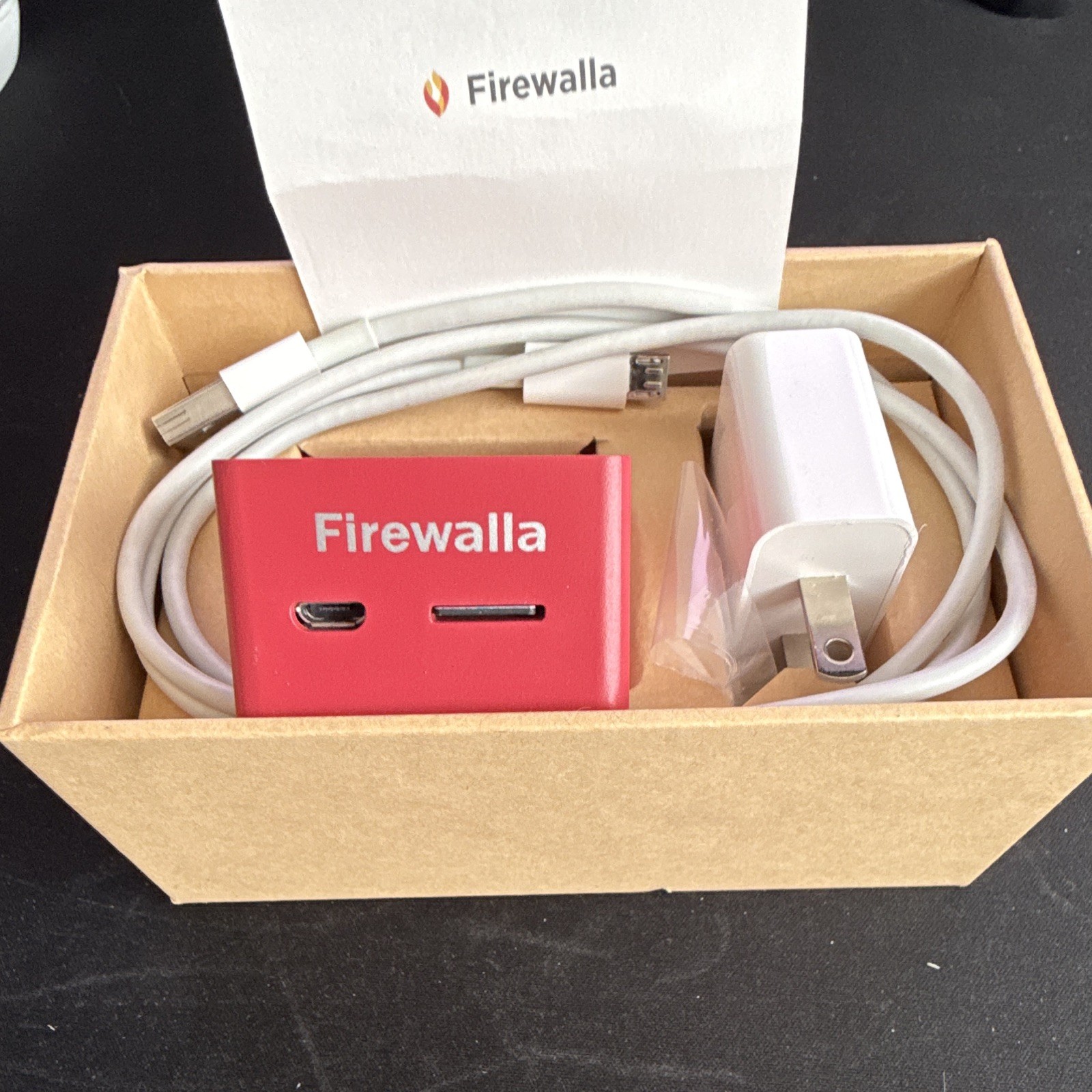 Firewalla Red Firewall/VPN Device w/ Power Adapter & Cables